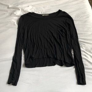 Black, long sleeve shirt